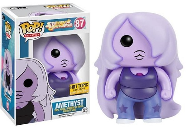 Funko Pop! Cartoon Network Steven Universe Amethyst 87 Exclusivo Glow