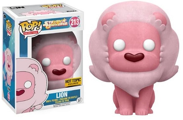 Funko Pop! Cartoon Network Steven Universe Lion 213 Exclusivo Flocked