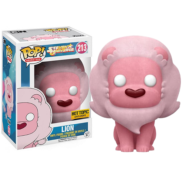Funko Pop! Animation Steven Universe Lion 213 Exclusivo Flocked