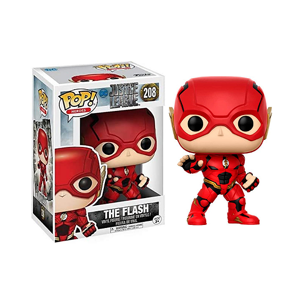 Funko Pop! Dc Comics Liga Da Justiça The Flash 208