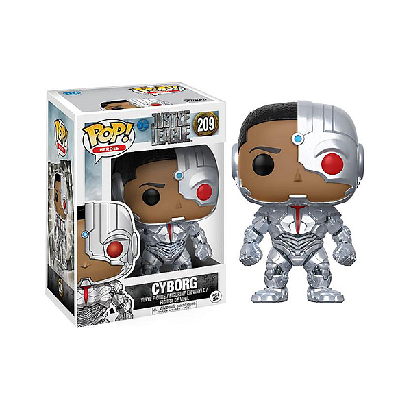 Funko Pop! Dc Comics Liga da Justica Cyborg 209