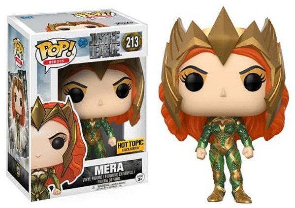 Funko Pop! Dc Comics Mera 213 Exclusivo