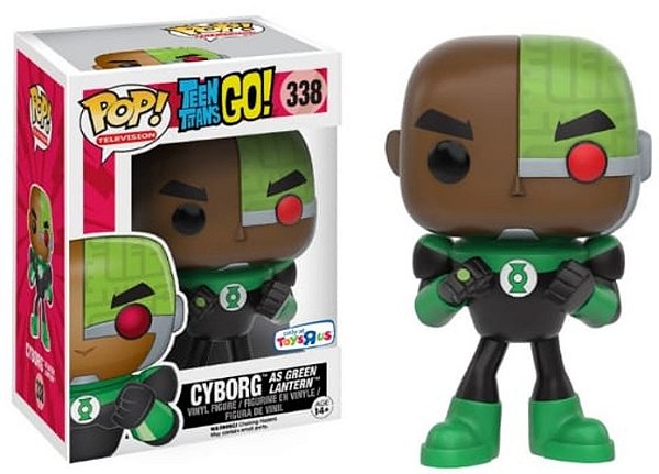 Funko Pop! DC Comics Lanterna Verde / Green Lantern Cyrbog As Green Lantern 338 Exclusivo