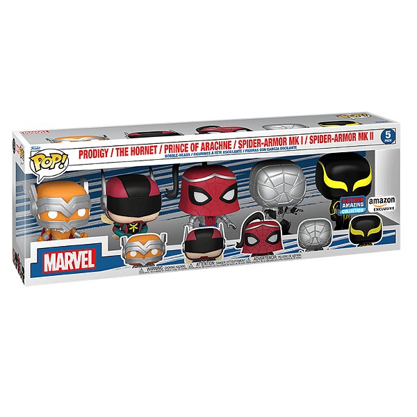 Funko Pop! Marvel Beyond Amazing Spider-Man 5 Pack Exclusivo