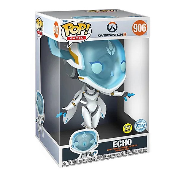 Funko Pop! Games Overwatch 2 Echo 906 Exclusivo Glow