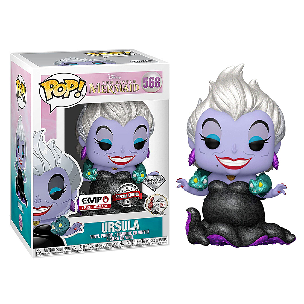 Funko Pop! Disney A Pequena Sereia Ursula 568 Exclusivo Diamond