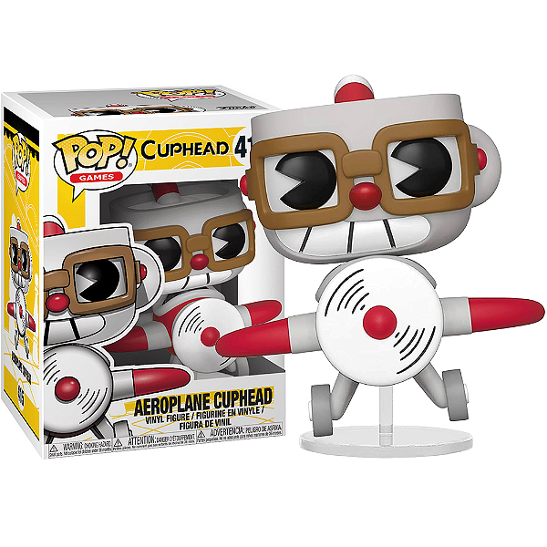 Funko Pop! Games Cuphead Aeroplane Cuphead 415