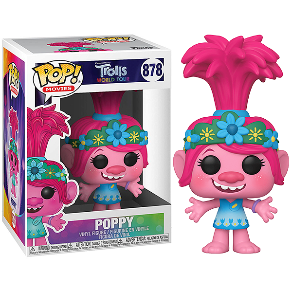 Funko Pop! Filme Trolls World Tour Poppy 878