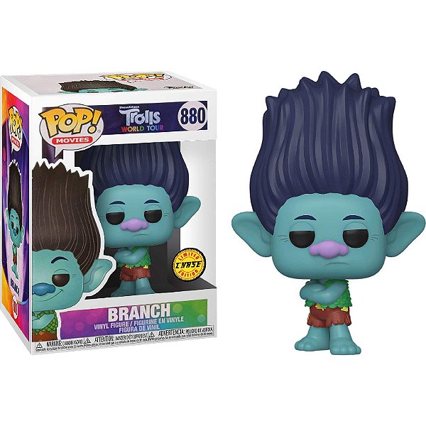 Funko Pop! Filme Trolls World Tour Branch 880 Exclusivo Chase