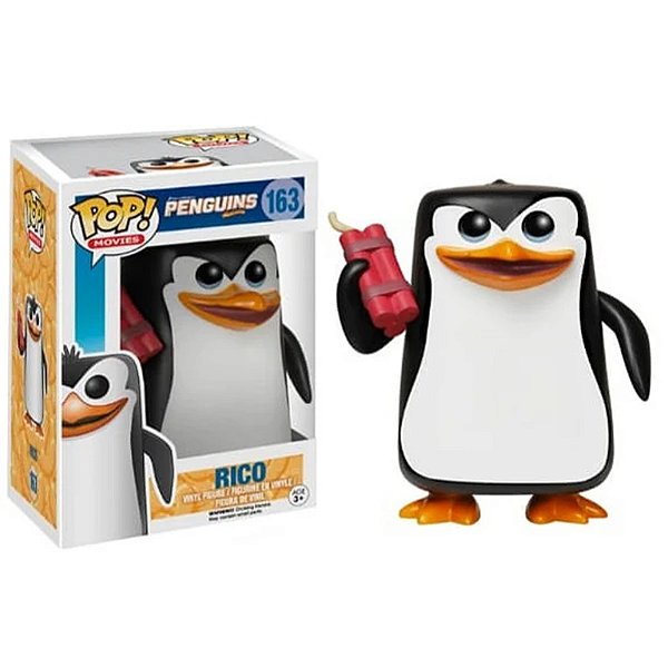 Funko Pop! Filmes Penguins Madagascar Rico 163