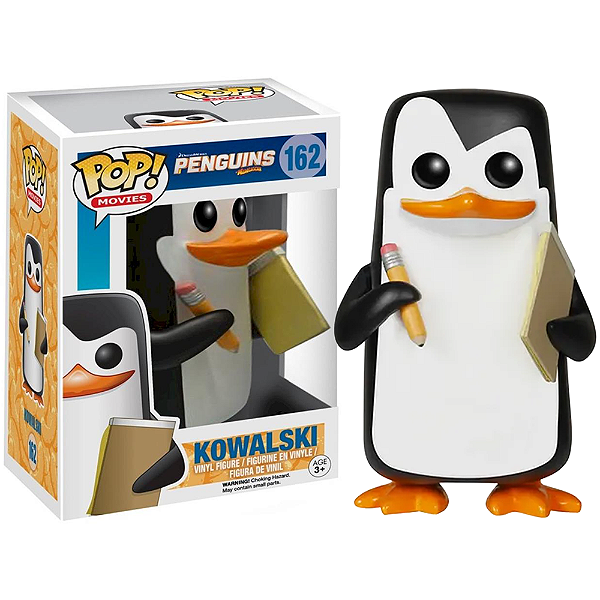 Funko Pop! Filme Os Pinguins De Madagascar Kowalski 162