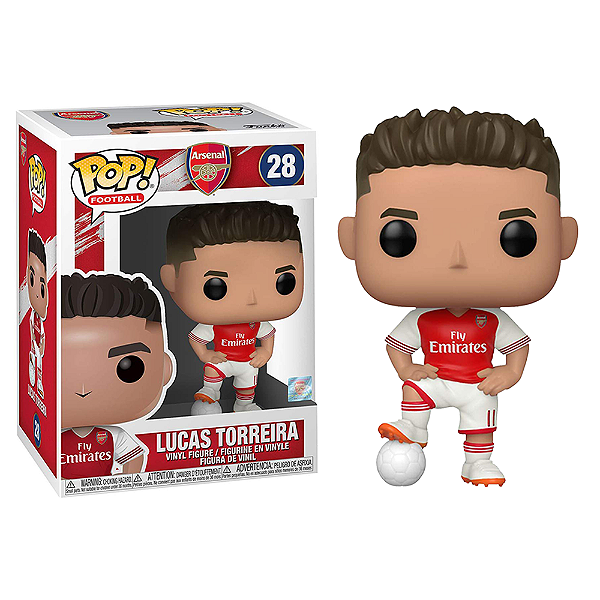 Funko Pop! Football / Futebol Arsenal Lucas Torreira 28