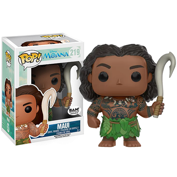 Funko Pop! Disney Moana Maui 219 Exclusivo