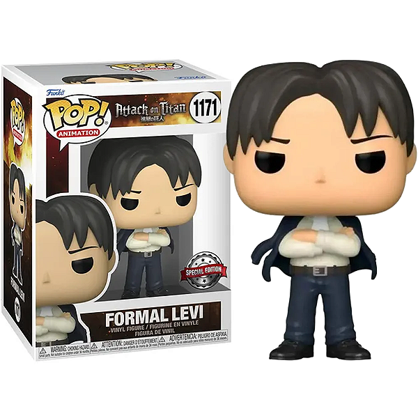 Funko Pop! Animation Attack Of Titan Formal Levi 1171 Exclusivo