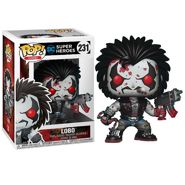 Funko Pop! Dc Comics Lobo 231 Exclusivo Bloody