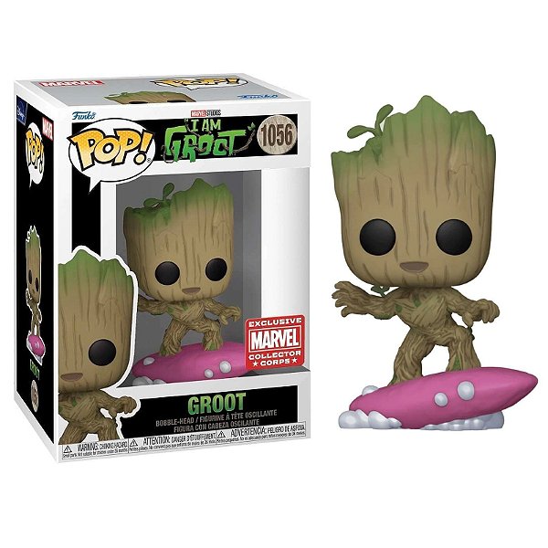 Funko Pop! Filme Marvel I Am Groot 1056 Exclusivo