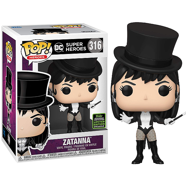 Funko Pop! Dc Comics Zatanna 316 Exclusivo