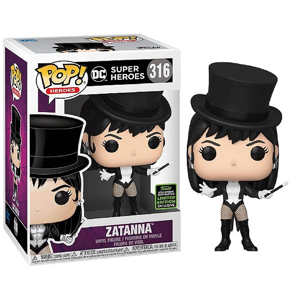 Funko Pop! Dc Comics Zatanna 316 Exclusivo