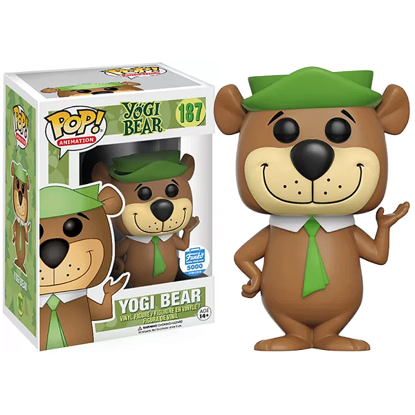 Funko Pop! Animation Ze Colmeia Yogi Bear 187 Exclusivo 5000 Pcs