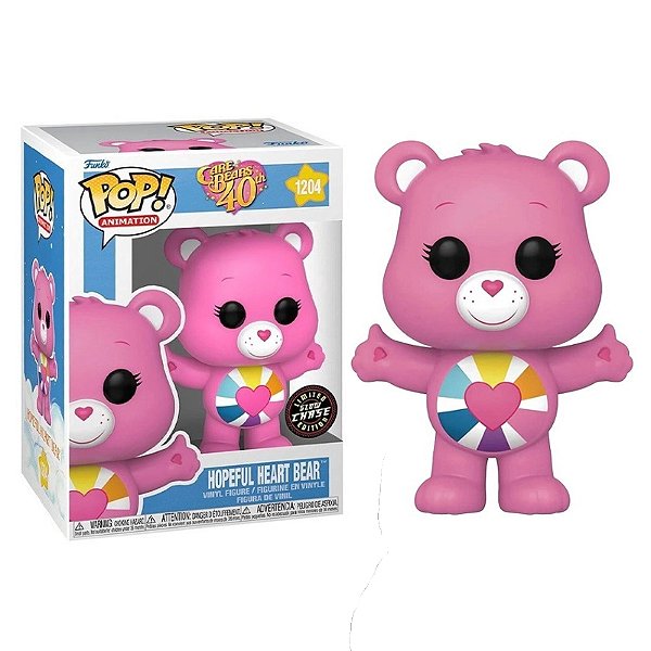 Funko Pop! Ursinhos Carinhosos Care Bears Hopeful Heart Bear 1204 Exclusivo Chase