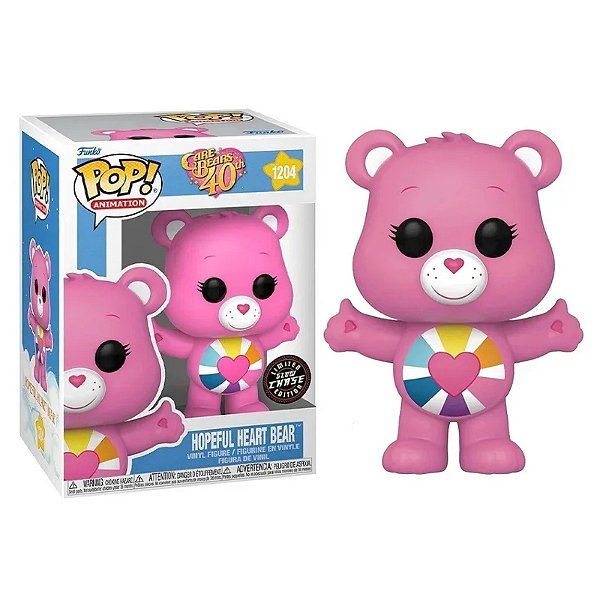 Funko Pop! Animation Care Bears / Ursinhos Carinhosos Hopeful Heart Bear 1204 Exclusivo Chase