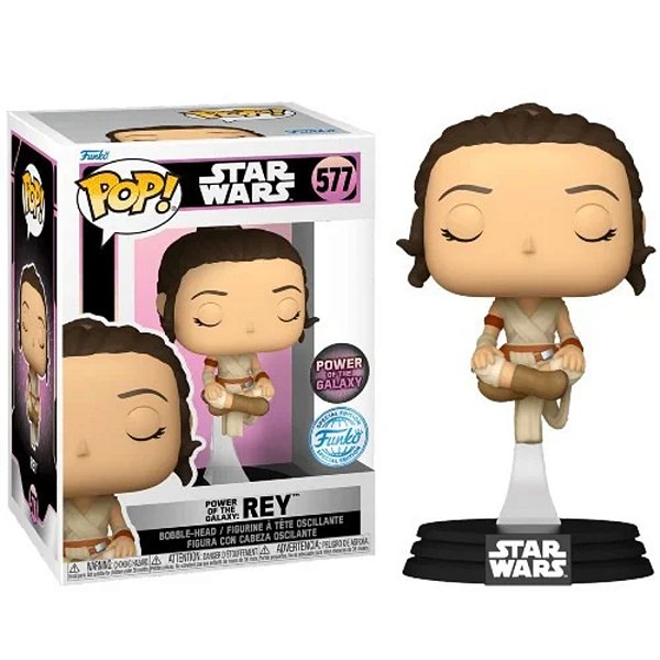 Funko Pop! Television Star Wars Power Of The Galaxy Rey 577 Exclusivo