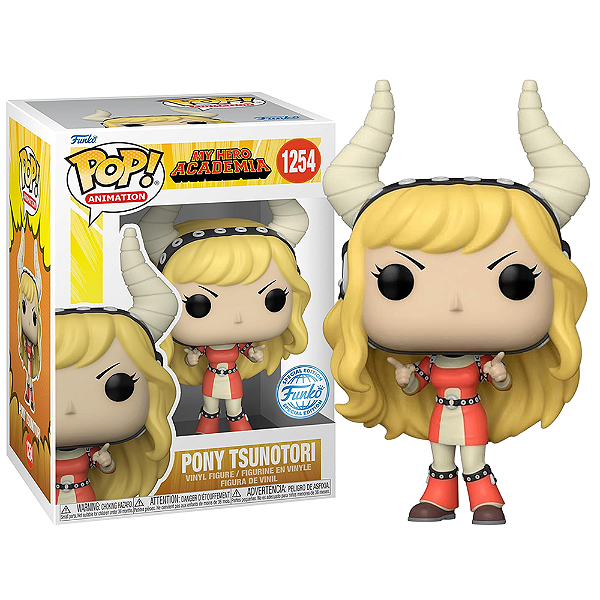 Funko Pop! Animation My Hero Academia Pony Tsunotori 1254 Exclusivo
