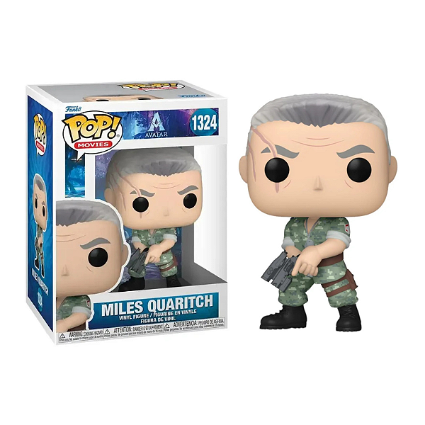 Funko Pop! Filme Avatar O Caminho da Água Miles Quaritch 1324