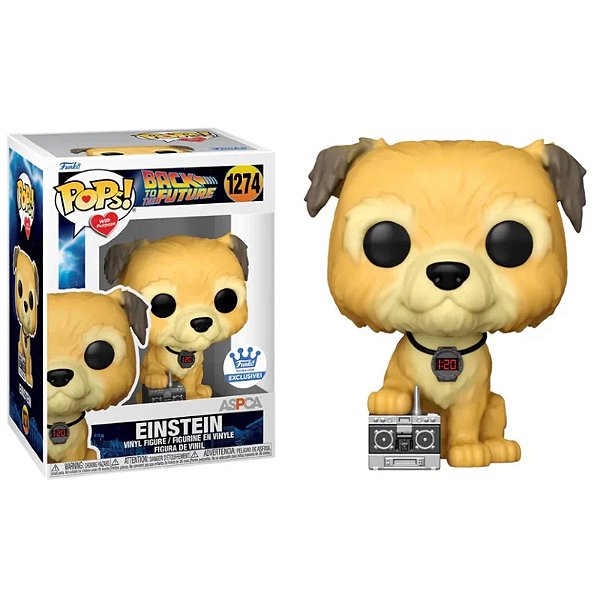 Funko Pop! Filme De Volta Para o Futuro / Back To The Future Einstein 1274 Exclusivo