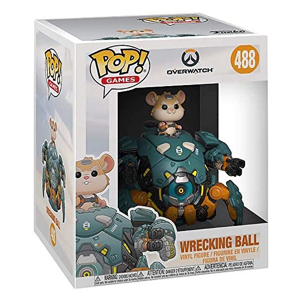Funko Pop! Games Overwatch Wrecking Ball 488