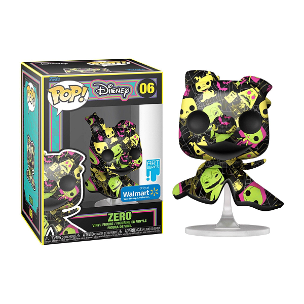 Funko Pop! Art Series Disney O Estranho Mundo de Jack Zero 06 Exclusivo