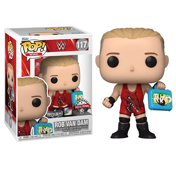 Funko Pop! WWE Rob Van Dam 117 Exclusivo