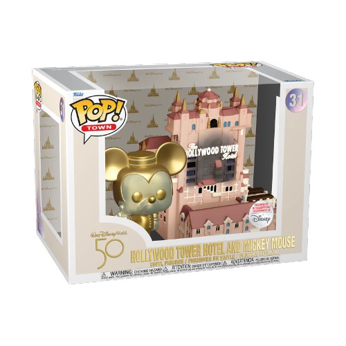 Funko Pop! Disney Hollywood Tower Hotel And Mickey Mouse 31 Exclusivo