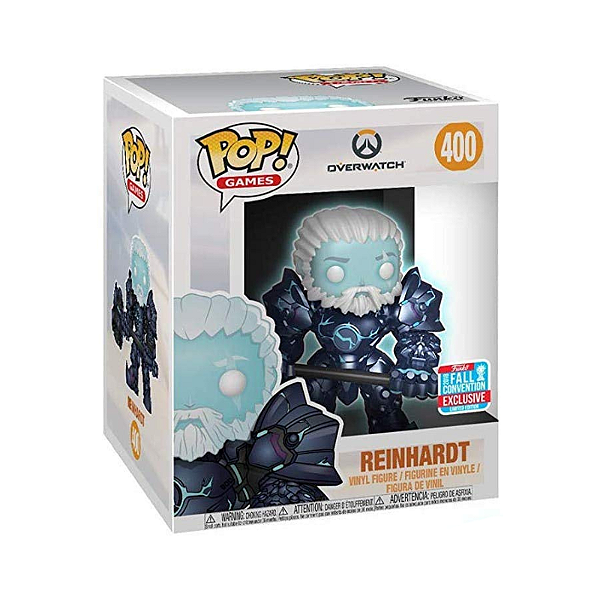 Funko Pop! Games Overwatch Reinhardt 400 Exclusivo Glow