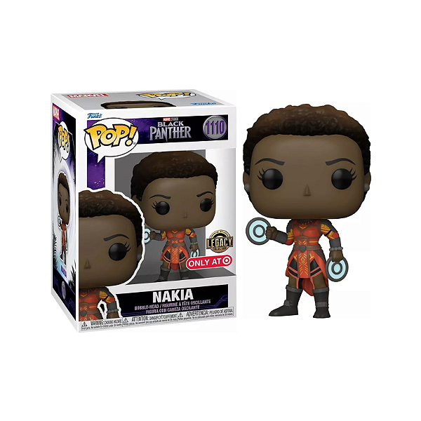 Funko Pop! Marvel Pantera Negra Nakia 1110 Exclusivo