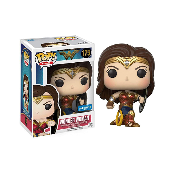 Funko Pop! Dc Comics Mulher Maravilha Wonder Woman 175 Exclusivo