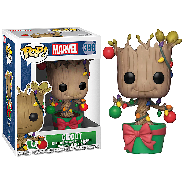Funko Pop! Marvel Guardiões Da Galáxia Natal Groot 399