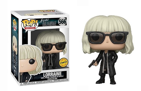 Funko Pop! Filme Atomic Blonde / Atomica Lorraine 566 Exclusivo Chase