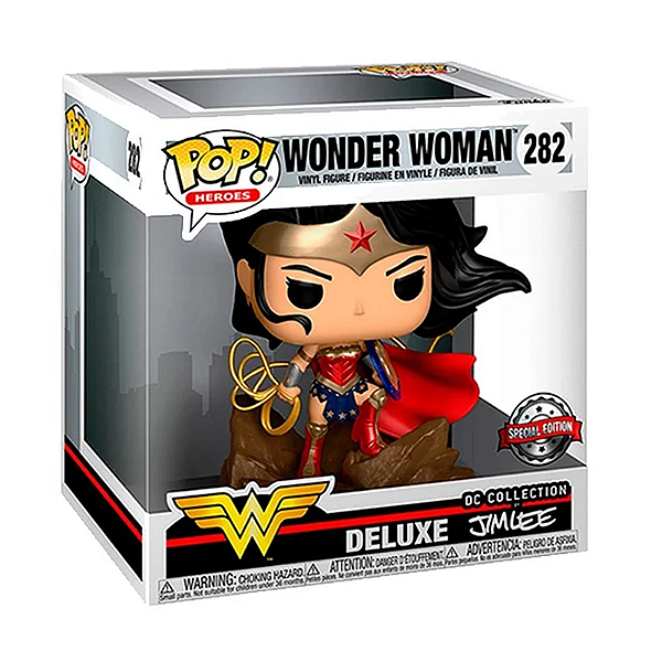 Funko Pop! Dc Comics Mulher Maravilha Wonder Woman 282 Exclusivo
