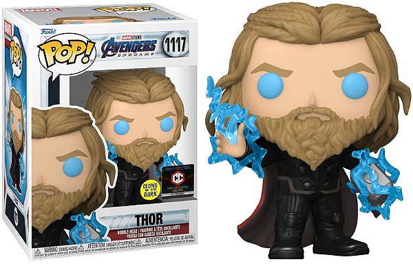 Funko Pop! Marvel Avengers Endgame Thor 1117 Exclusivo Glow