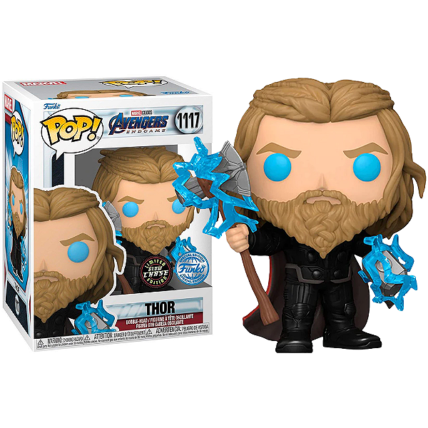 Funko Pop! Marvel Avengers Endgame Thor 1117 Exclusivo Glow Chase
