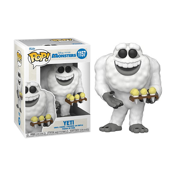 Funko Pop! Disney Monstros SA Yeti 1157 Exclusivo Scented