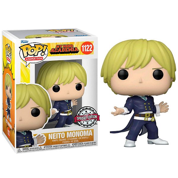 Funko Pop! Animation My Hero Academia Neito Monoma 1122 Exclusivo