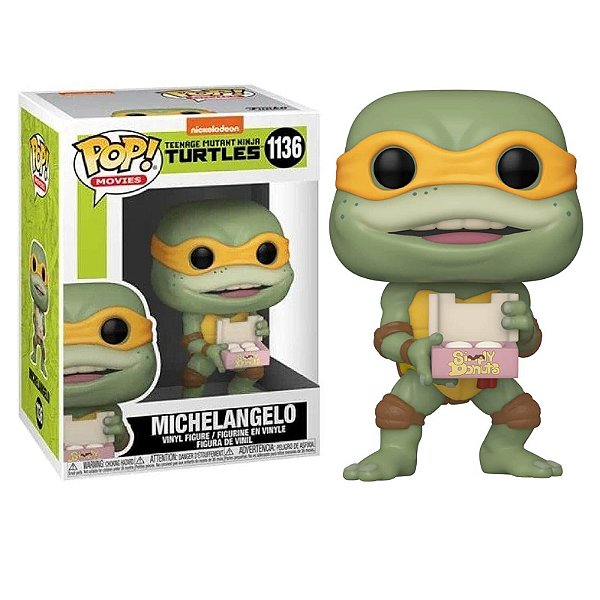 Funko Pop! Filme Tartarugas Ninja Teenage Mutant Ninja Turtle Michelangelo 1136