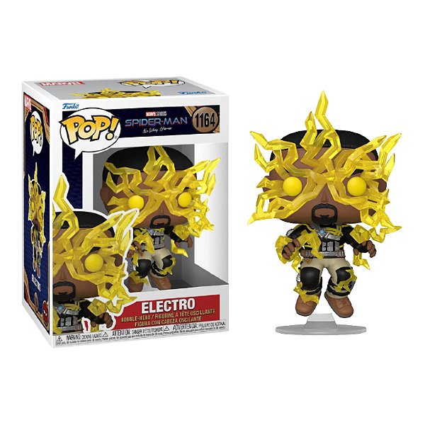 Funko Pop! Marvel Homem Aranha / Spider Man Electro 1164