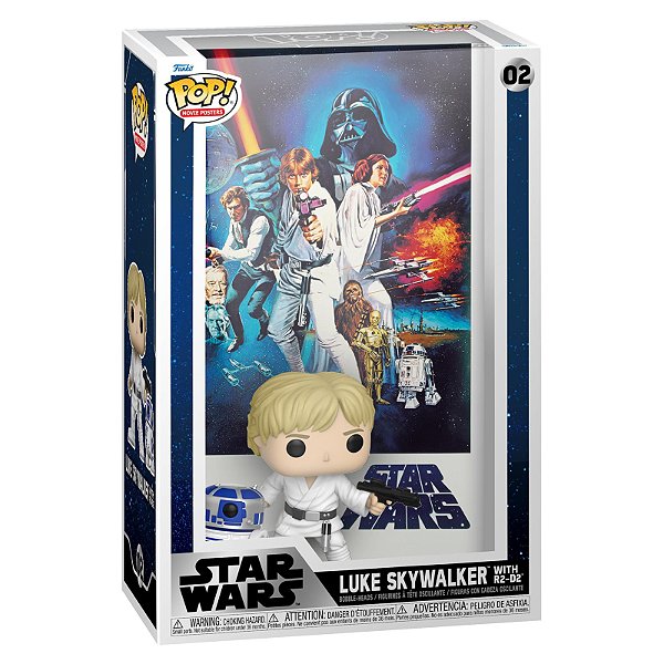 Funko Pop! Albums Television Star Wars A New Hope Luke Skywalker with R2-D2 02
