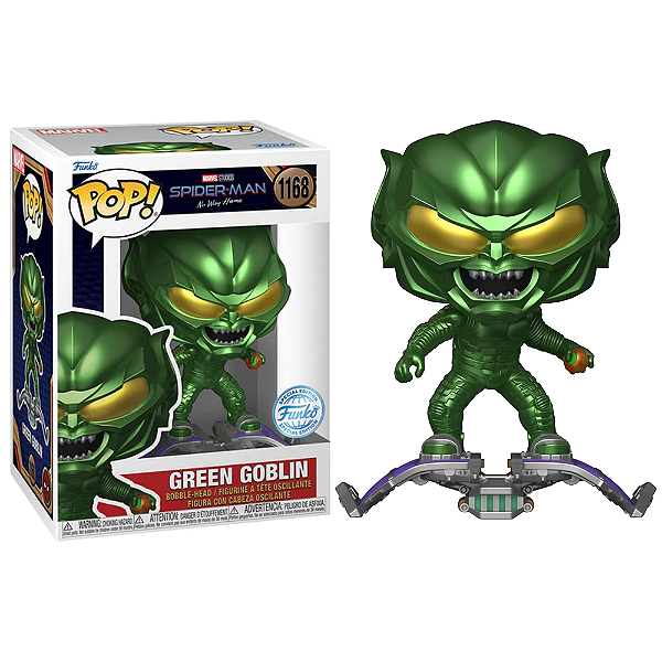 Funko Pop! Marvel Homem Aranha Green Goblin 1168 Exclusivo