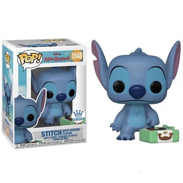 Funko Pop! Disney Lilo & Stitch With Record Player 1048 Exclusivo