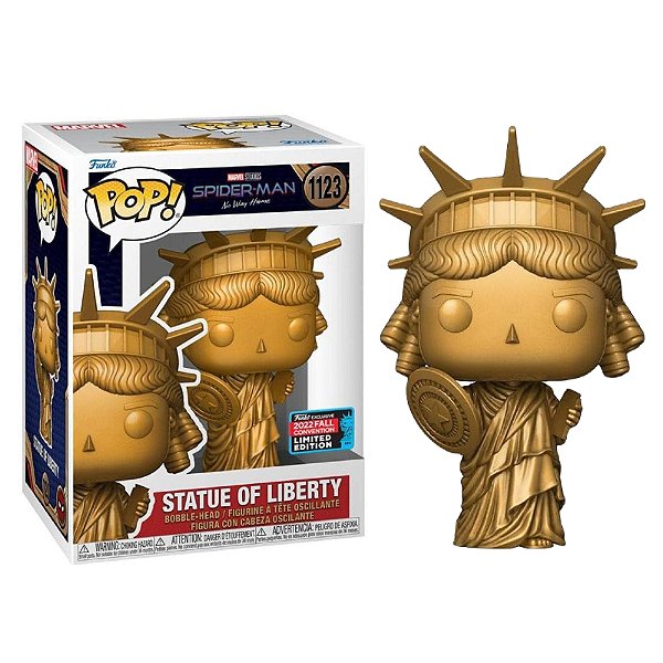 Funko Pop! Marvel Homem Aranha / Spider Man Statue Of Liberty 1123 Exclusivo