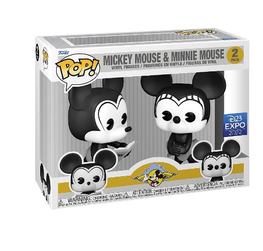 Funko Pop! Disney Mickey Mouse & Minnie Mouse 2 Pack Exclusivo